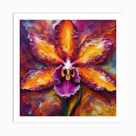 Orchid Art Print