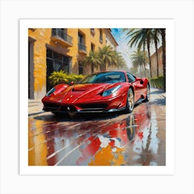 Ferrari 458 Italia Art Print