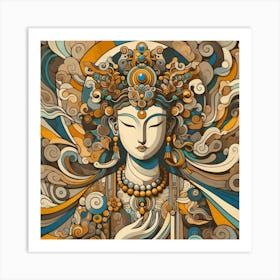 Guan Yin 1 Art Print