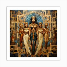 Egyptian Women 4 Art Print