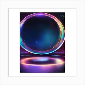 Sphere Of Light Art Print