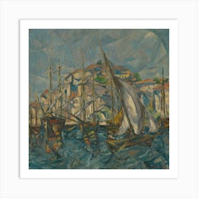 Dubrovnik By Konštantín Bauer Art Print