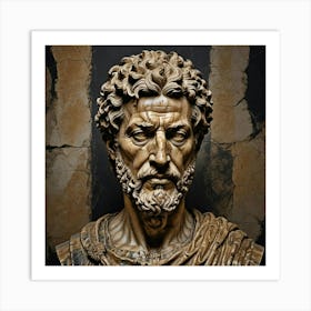 Bust Of Agrippa Art Print