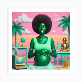 Afrofuturism 1 Art Print