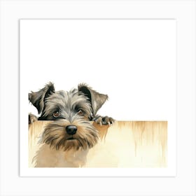 Schnauzer 14 Art Print