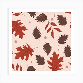 Autumn Leaves Art Print