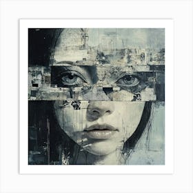 Face Of The City Art Print