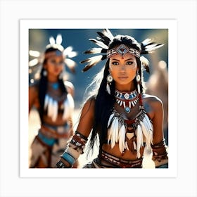 Native American Women Art Print
