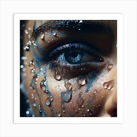 Wet Eyes 1 Art Print