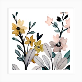 Spring flowers Art Print