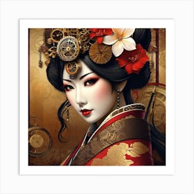 Asian Beauty 7 Art Print