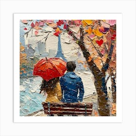 Couple In Love Art Print