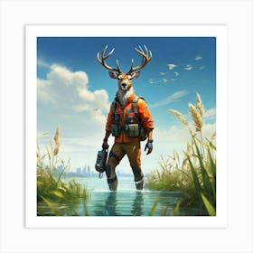 Hunter Art Print