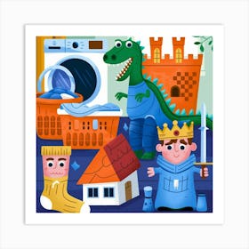 Kings And Queens Art Print