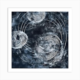 Fingerprint Etchings Art Print