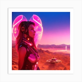 Nebula Art Print