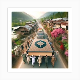 Pakistan'S Kashmir Art Print