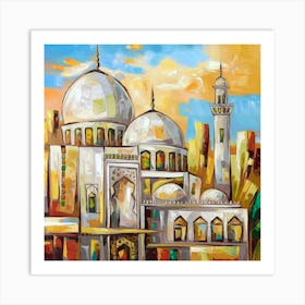 Islamic Mosque 1 Art Print