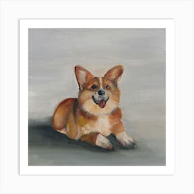 Corgi 1 Art Print