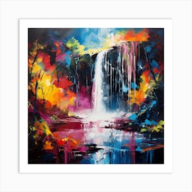 Waterfall 2 Art Print