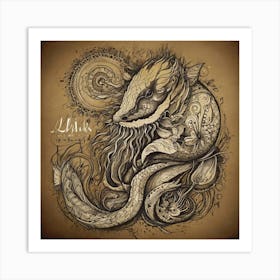 Luki c Art Print