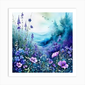 Wildflowers 4 Art Print