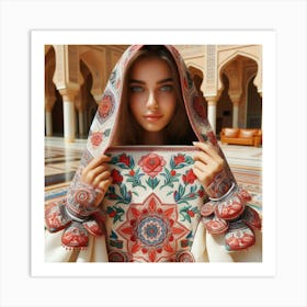 Moroccan Woman Art Print