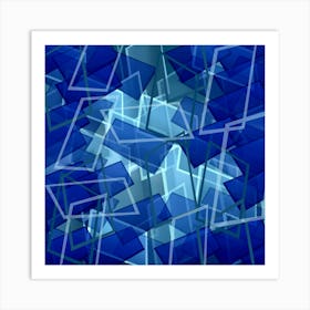 Breaking Glass Art Print