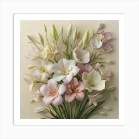 Bouquet Of Flowers 39 Art Print