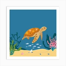 Sea Turtle 1 Art Print