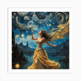 Starry Night Art Print