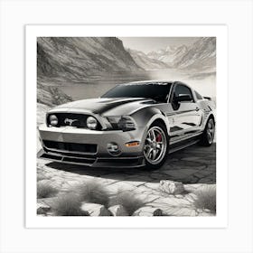 Ford Mustang Gt 2 Art Print