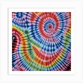 Tie Dye Art Print