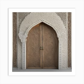 Handcrafted Moroccan art Art Print