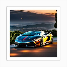 Lamborghini 3 Art Print