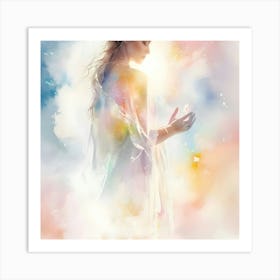 Angel Of Light Art Print