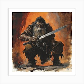 Dwarves 2 Art Print