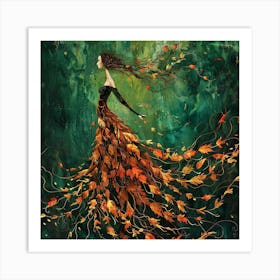 Autumn Leaves 2 Art Print