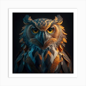 Owl 1 Art Print