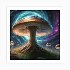 Shrooms Of My Dreams 1 Art Print