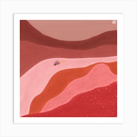 Red Desert Art Print