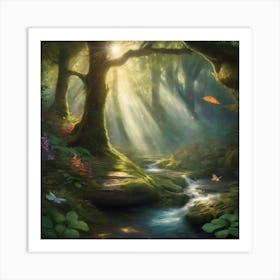 Fairy Forest Art Print