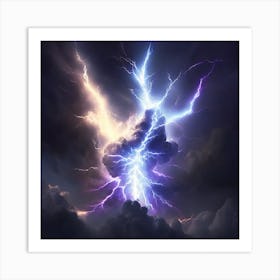 Lightning Art Print