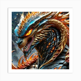 Dragon hhgg Art Print