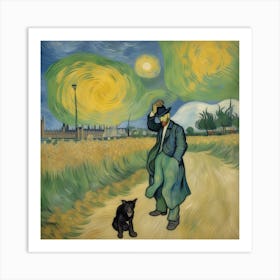 Art Vincent Van Gogh WEEEESTED Art Print