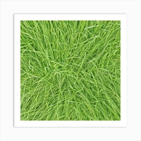 Grass Background 30 Art Print