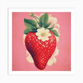 Strawberry Print Art Print