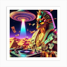 Egyptian King 1 Art Print