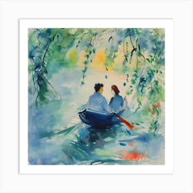 Quietude On The Lake Art Print