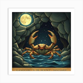 Cancer S R S Sanctuary Art Print